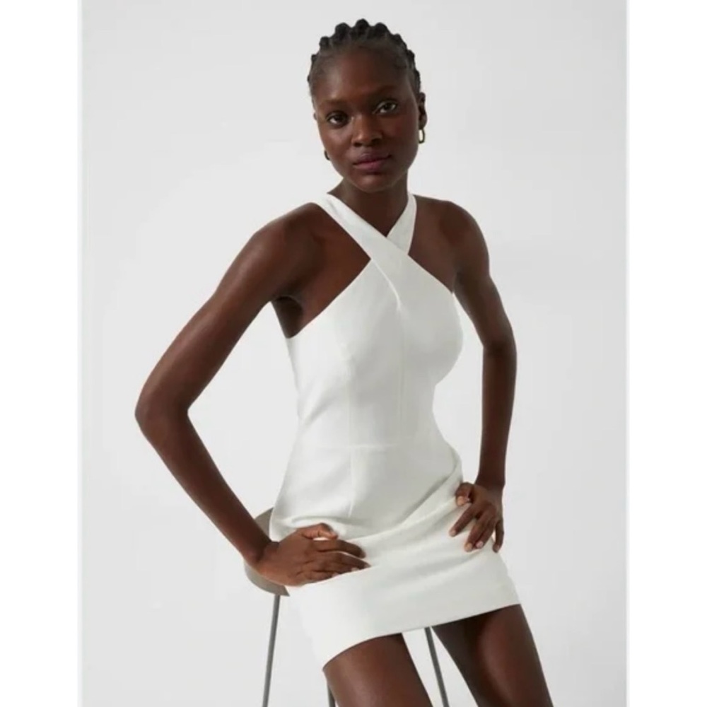 French Connection White Dress